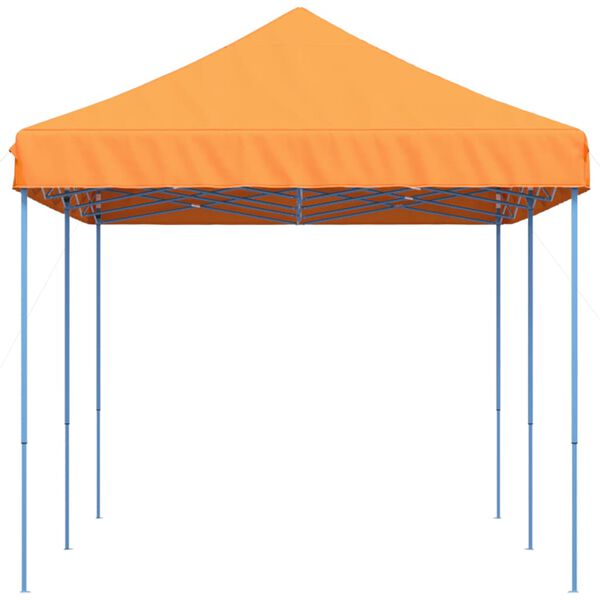 vidaXL Tenda para festas pop-up dobr&aacute;vel 580x292x315 cm laranja