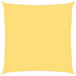 vidaXL Guarda-sol HDPE quadrado 3.6x3.6 m beje