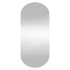 vidaXL Espelho de parede oval 40x90 cm vidro