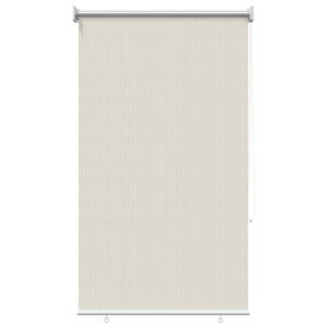 vidaXL Estore de rolo para exterior 105 (L) x 140 (A) cm creme