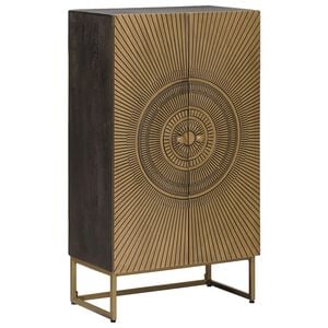 vidaXL Buff&ecirc; Lat&atilde;o 53,5 x 30 x 95 cm