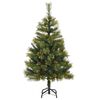 vidaXL &Aacute;rvore de Natal Artificial Articulada com Cones Verde 120 cm