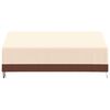 vidaXL Capas p/ bancos de 3 lugares 2 pcs 204x86x48/73 cm oxford 600D