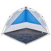 vidaXL Tenda praia liberta&ccedil;&atilde;o r&aacute;pida imperme&aacute;vel azul ciano