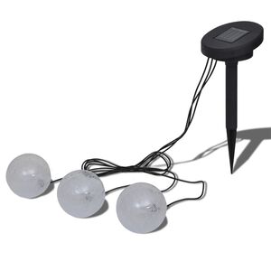 Bola Luz LED Solar Flutuante para Piscina Lagoa