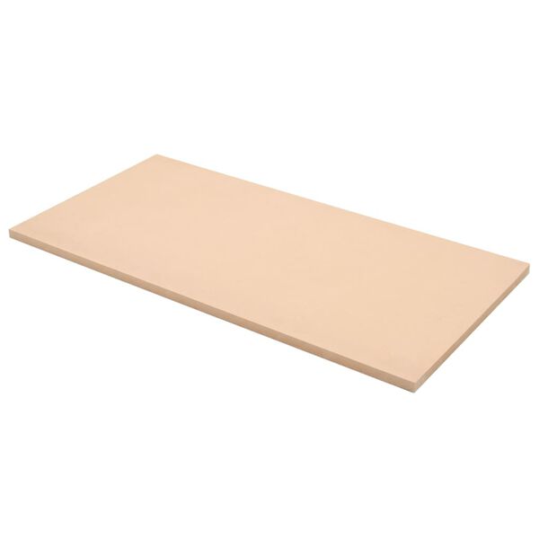 vidaXL Placa de MDF 2 pcs retangular 120x60 cm 25 mm