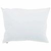 vidaXL Almofada com travesseiro Branco 50 x 75 cm Algod&atilde;o
