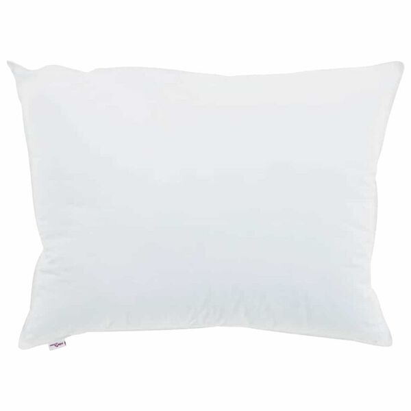 vidaXL Almofada com travesseiro Branco 50 x 75 cm Algod&atilde;o