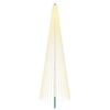 vidaXL Luz para &aacute;rvore de Natal com estaca e mastro 500 cm 1632 LED