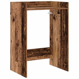 vidaXL Arm&aacute;rio para M&aacute;quina de Lavar Madeira antiga 67,5 x 48 x 97 cm