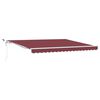 vidaXL Toldo retr&aacute;til autom&aacute;tico com luz LED 400x300 cm bord&ocirc;