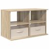 vidaXL Suporte de TV com gaveta Carvalho Sonoma 79 x 40 x 48 cm