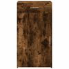 vidaXL Aparador 50x42,5x93 cm derivados de madeira carvalho fumado