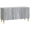 vidaXL Gabinete para TV 99 x 34,5 x 50 cm Sonoma Cinzento