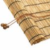 vidaXL Estores de rolo Natural 60 x 160 cm Junco