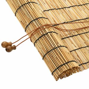 vidaXL Estores de rolo Natural 60 x 160 cm Junco