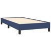 vidaXL Estrutura de cama sem colch&atilde;o 90x190 cm tecido azul