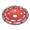 Roda de esmeril com linha dupla 125mm