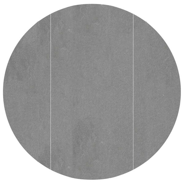 vidaXL Pano para chão de piscinas Ø366 cm poliéster geotêxtil cinza