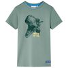 T-shirt para crian&ccedil;a caqui 116