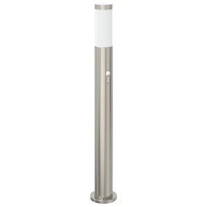 vidaXL Lumin&aacute;ria de poste com sensor, 80 cm, a&ccedil;o inoxid&aacute;vel, IP44