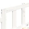 vidaXL Sof&aacute;-cama sem colch&atilde;o 90x200 cm madeira de pinho maci&ccedil;a branco