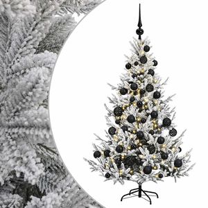 vidaXL &Aacute;rvore de Natal artificial com bolas 120 cm 150 LED