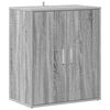 vidaXL Sapateira 60x35x70 cm derivados de madeira sonoma cinza