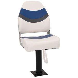 vidaXL Assento de barco com pedestal rotativo a 360&deg;
