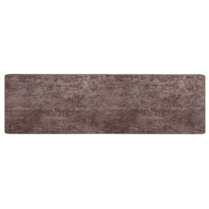 vidaXL Passadeira MARSA Cinzento 80 x 350 cm Poli&eacute;ster e PVC