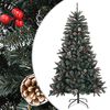 vidaXL &Aacute;rvore de Natal artificial com suporte 150 cm PVC verde