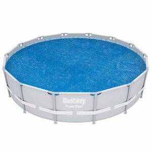 Bestway Cobertura de piscina solar Flowclear 427 cm