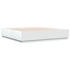 vidaXL Estrutura de cama 200x200 cm derivados de madeira branco