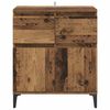 vidaXL Buffet com gaveta Madeira Antiga 60 x 35 x 70 cm