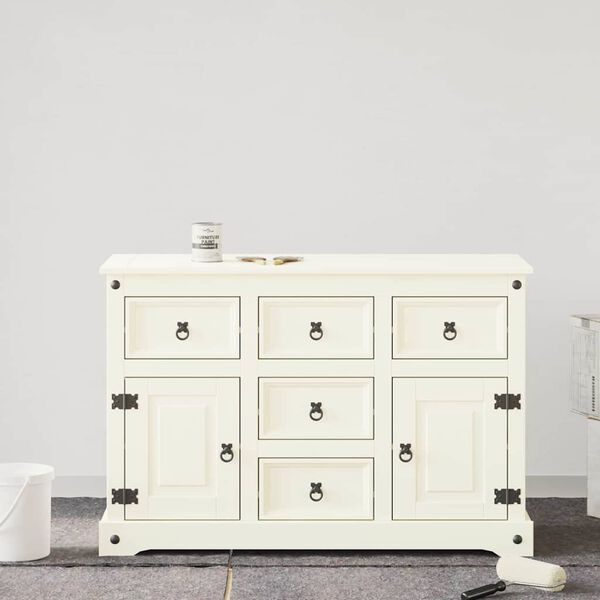 vidaXL Tinta para m&oacute;veis Branco 10 x 10 x 12 cm Impress&atilde;o em parede