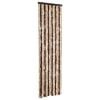 vidaXL Cortina anti-insetos 56x200 cm chenille bege e castanho-claro