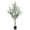 Emerald Oliveira artificial com vaso pl&aacute;stico 115 cm