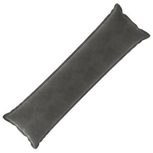 vidaXL Capa almofada HOUTEN Cinzento-Escuro 40 x 145 cm Veludo