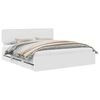 vidaXL Estrutura da Cama Branco 200 x 200 cm Madeira engenheirada