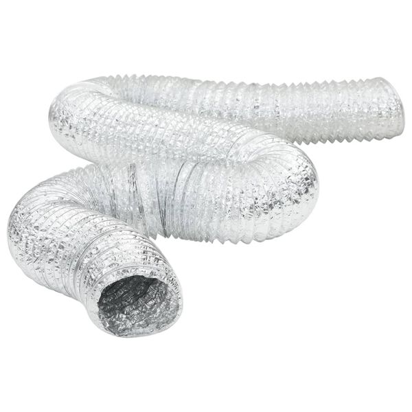 vidaXL Conduta de ventila&ccedil;&atilde;o 6 m &Oslash;12,5 cm alum&iacute;nio