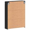 vidaXL Arm&aacute;rio de Espelho para Banheiro TULUM Preto 60 x 16,5 x 78 cm
