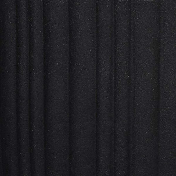 Capi Vaso elegante e baixo Urban Tube 46x58 cm preto KBLT783