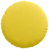 vidaXL Almofadas de Assento 2 pcs Amarelo Claro &Oslash;30 x 13 cm tecido