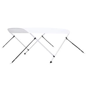 vidaXL Toldo em 2 arcos Bimini 150x120x110 cm branco
