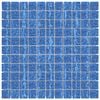 vidaXL Azulejo Mosaico 11 pcs Azul 50 x 50 cm Vidro