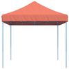 vidaXL Tenda para festas pop-up dobr&aacute;vel 440x292x315 cm terracotta