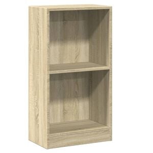 vidaXL Estante 40x24x75 cm contraplacado cor carvalho sonoma