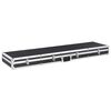vidaXL Estojo para arma 134x35x12 cm alum&iacute;nio preto