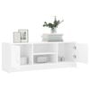 vidaXL M&oacute;vel de TV 102x30x37,5 cm derivados de madeira branco