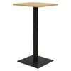 vidaXL Mesa bistr&ocirc; 50x50x107 cm cor carvalho